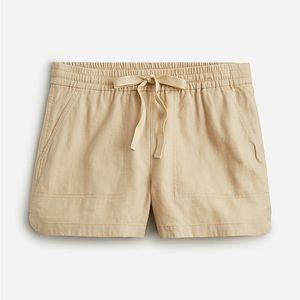 J.Crew New seaside short in linen blend Size Medium